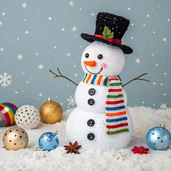 Holiday Snowman Virtual Card